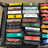 HO Scale Bargain Pack Eastern/ Midwestern Freight Cars-- 3 to 4 Random Freight Cars Most with Kadee Couplers