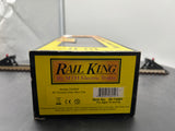 MTH Railking 30-74591 Jersey Central 40' Double Door Box Car O SCALE Like New Damaged Box