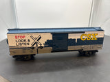 MTH Railking 30-74776 CSX Box Car with Blinking LEDs O SCALE NEW