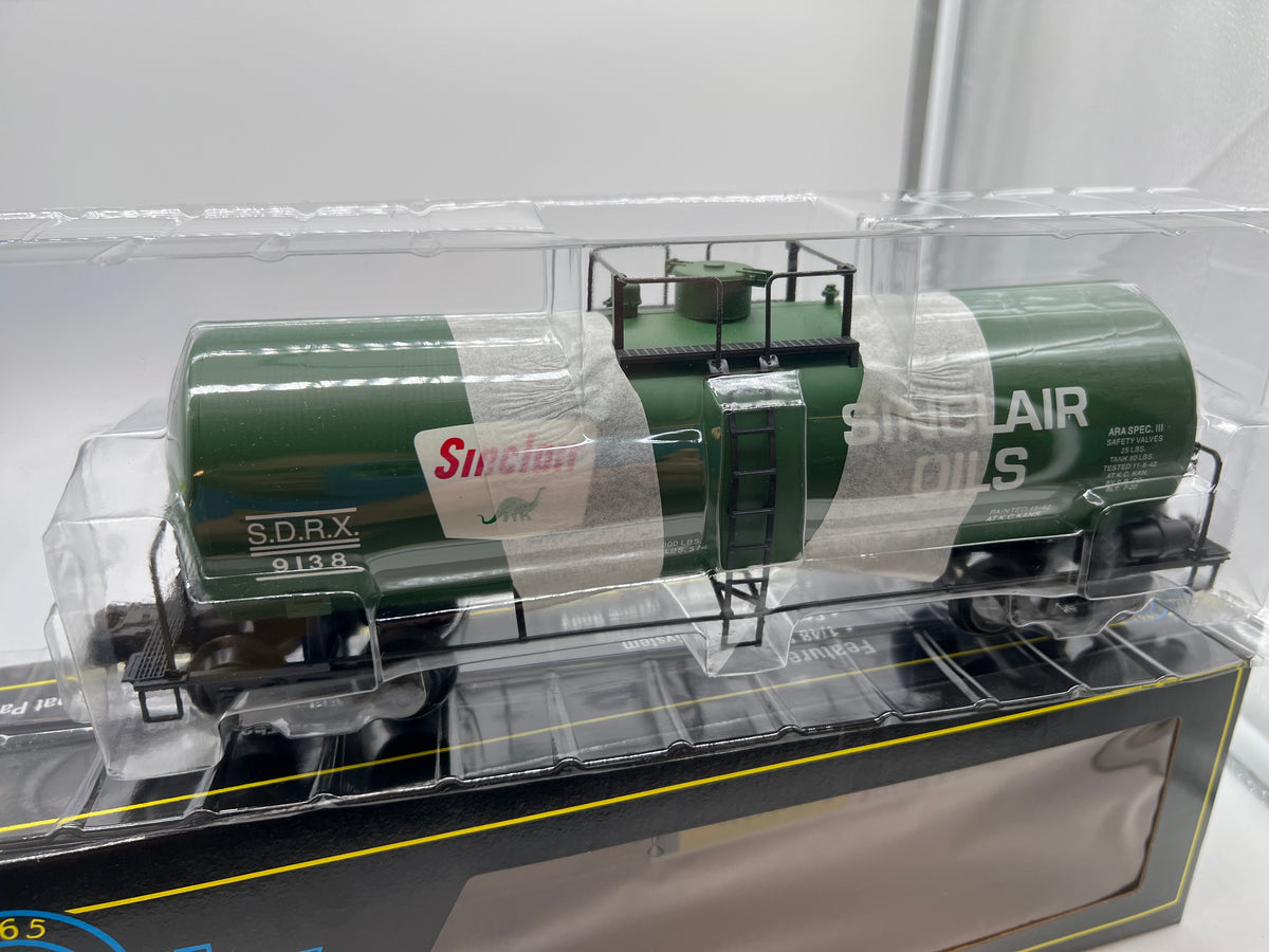 Weaver U1334LD 40' Tank Car Sinclair Oils 3 RL O SCALE NEW