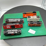 HO Scale Bargain Car Pack 158:  Set of 6 New Haven freight cars HO SCALE USED