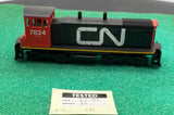 HO Scale Bargain Engine 8: CN switcher HO SCALE USED