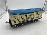 Lionel 6-13600 1513 cattle car standard gauge tinplate  Like New Damaged Box