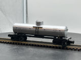MTH Railking 30-7303 Santa Fe Tank Car O SCALE Used Excellent Damaged Box