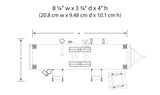 Woodland Scenics WDS BR5862 WDS5862 Double Decker Trailer - O Scale limited NEW