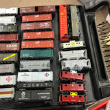 HO Scale Bargain Pack Eastern/ Midwestern Freight Cars-- 3 to 4 Random Freight Cars Most with Kadee Couplers
