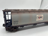 Atlas 6307-1 Kerr McGee Covered Hopper O SCALE Used Excellent Damaged Box weathered as is