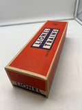 LIONEL POSTWAR 3562-25 ATSF OPERATING BARREL CAR (GRAY) W 6 BARRELS- MISSING FIGURE AND BIN-- AS IS-- O SCALE Used Excellent