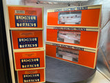 Lionel 6-11711, 6-19109, 6-19111, 6-19113, 6-19128, 6-19112, 6-19110, 6-19138 Santa Fe Diesel Locomotive and Aluminum Passenger Car Set (Set of 8) O Scale NEW