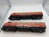Weaver Southern Pacific SP Daylight EMD E-8 AA Diesel Locomotive Pair 3 Rail O SCALE Like New
