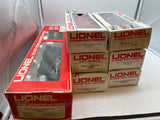 Lionel 6-8900, 6-9348, 6-9321, 6-7712, 6-9322, 6-9880, 6-9323 ATSF Santa Fe Famous American Railroad Series Railroad Freight Car Set (Set of 7) Caboose in wrong box O Scale Used Excellent