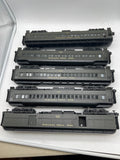 MTH Premier 20-4022 New York Central NYC Heavyweight 5-Car Passenger Set - NYC Baggage/RPO #5045, Coach #2523, Coach #2520, Coach #2525, Obs #1015. O SCALE Like New