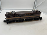 Lionel 6-38303 Pennsylvania PRR GG1  modern brown conventional classic electric locomotive  O SCALE Like New Damaged Box