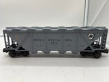 Lionel 6-6123 Pennsylvania PRR 4-bay covered hopper #6123 O SCALE Like New