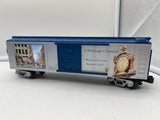 MTH Railking 30-74131 Pittsburgh Christmas Box Car Kaufmann Clock AB  O SCALE NEW