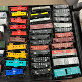HO Scale Bargain Pack Eastern/ Midwestern Freight Cars-- 3 to 4 Random Freight Cars Most with Kadee Couplers