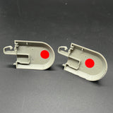 Bachmann E-Z Track Pair of Bumpers-Gray On30 SCALE Used LN