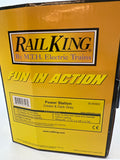 MTH Railking 30-90003 Power Station Cream & Dk. Gray. O SCALE NEW