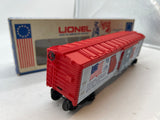 Lionel 6-7604 Spirit of 76 State of Georgia boxcar. O scale Used Excellent