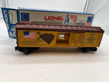 Lionel 6-7608 Spirit of 76 State of South Carolina boxcar O scale Used Excellent Damaged Box
