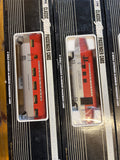 K-Line k4632-5065, k4632-0427, k4632-6015, k4632-0479, k4632-3368, k4632-2984IC, k4632-4301, k4632-0479 KCC Golden State Extruded passenger car set  (Set of 8, 1 car is a duplicate) O Scale NEW