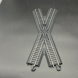 Bachmann E-Z Track  Black 33 Degree crossover Ho Scale Track Used VG