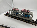MTH Railking 30-76030 Auto Carrier Flat Car . O SCALE NEW