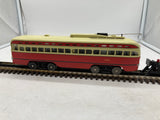 MTH Railking 30-2505-1 Pittsburgh PCC Electric Street Car - Pittsburgh Cab No. 1734 O SCALE Used Excellent Damaged Box