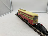 MTH Railking 30-2543-1 Pittsburgh - Castle Shannon PCC Electric Street Car - No. 1711 With Proto-Sound 2.0 O SCALE Like New