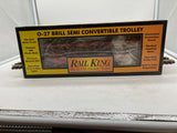 MTH Railking 30-2512-1 Allentown Brill Semi-Convertible Trolley Cab No. 212 O SCALE Used Excellent
