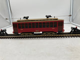 MTH Railking 30-2512-1 Allentown Brill Semi-Convertible Trolley Cab No. 212 O SCALE Used Excellent