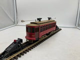 MTH Railking 30-2512-1 Allentown Brill Semi-Convertible Trolley Cab No. 212 O SCALE Used Excellent