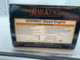 MTH 33-2016-1 and 33-2016-3 SD90MAC diesel engine O SCALE NEW