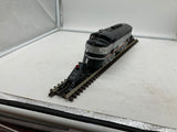 MTH 33-2014-3 F3 Diesel Non-powered A unit O SCALE Used Excellent Damaged Box