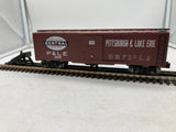 Menards 279-5798 O Pittsburgh and Lake Erie New York Central boxcar O SCALE NEW Damaged Box