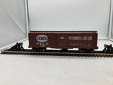 Menards 279-5798 O Pittsburgh and Lake Erie New York Central boxcar O SCALE NEW Damaged Box