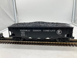 MTH Railking 30-75511 Potomac Edison Company RailKing 4-Bay Hopper Car Road #105 O SCALE Like New