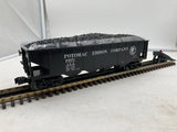 MTH Railking 30-75511 Potomac Edison Company RailKing 4-Bay Hopper Car Road #105 O SCALE Like New