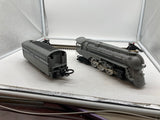MTH Railking 30-1113-1 New York Central Cab No. 5445 Die-cast Hudson Grey Streamlined Hudson With Proto-Sound. O SCALE Like New