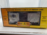 MTH Railking 30-74347 MTHRRC RailKing 40' High Cube Box Car O SCALE Used Excellent Damaged Box