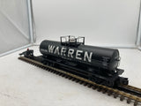Atlas 8219-2 11,000 gal. Tank car, Warren #1760 O SCALE Like New