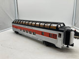 MTH Railking 30-67800 New Haven RailKing 60' Streamlined Full-Length Vista Dome Car - Ocean Bluff O SCALE Like New Damaged Box