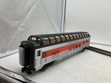 MTH Railking 30-67800 New Haven RailKing 60' Streamlined Full-Length Vista Dome Car - Ocean Bluff O SCALE Like New Damaged Box