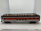 MTH Railking 30-67800 New Haven RailKing 60' Streamlined Full-Length Vista Dome Car - Ocean Bluff O SCALE Like New Damaged Box
