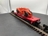 Lionel 6-26024 LIONEL O27 FLAT CAR W/SCRAPER #6817 (PWC) O SCALE NEW