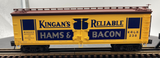 K-Line K742-8025 Kingans Reliable Wood Sided Reefer#238 O SCALE Like New