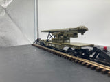 K-Line K662-8011 U.S. Army Cannon Car O SCALE Like New