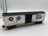 MTH Railking 30-74376 Pittsburgh Steelers Super Bowl XL RailKing Box Car O SCALE Used Excellent No Box