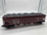 K-Line k623-1781 NEw York Central hopper with coal load O SCALE Like New