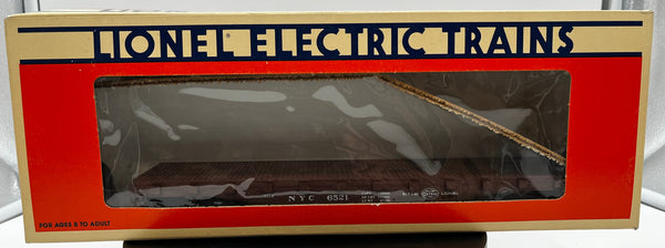 Lionel 6-6521 New York Central Standard NYC Flat Car w/Stakes O-scale